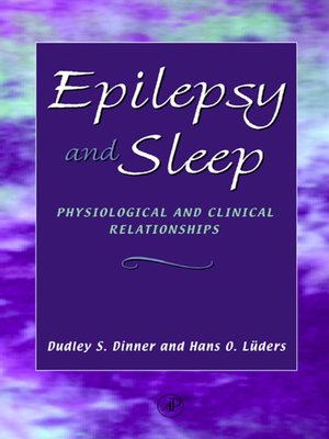cover image of Epilepsy and Sleep